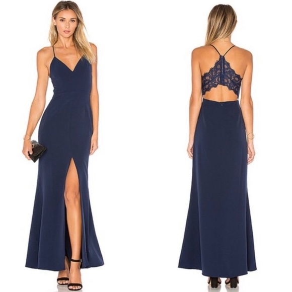 Lovers and friends navy dress NWT - Picture 1 of 7